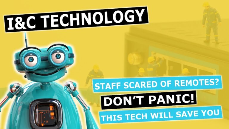 robot on yellow background pdu remote reboot technology